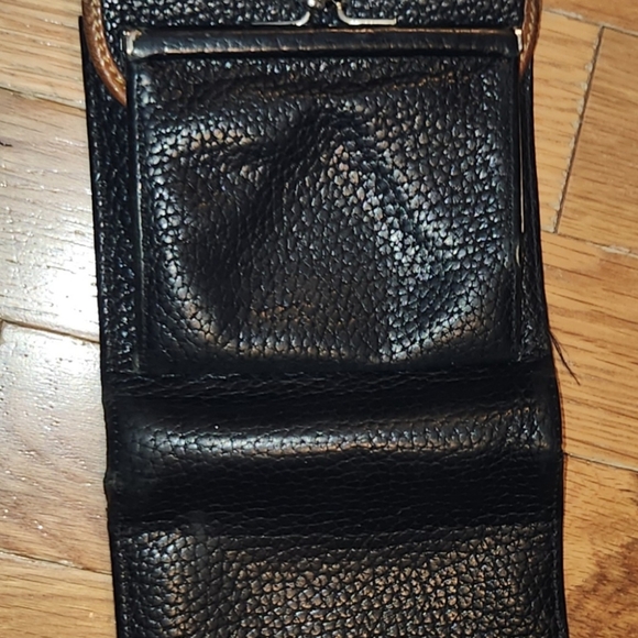 VINTAGE DOONEY BOURKE BROWN TRIFOLD WALLET USED/WORN/PRE-OWNED - Picture 8 of 11